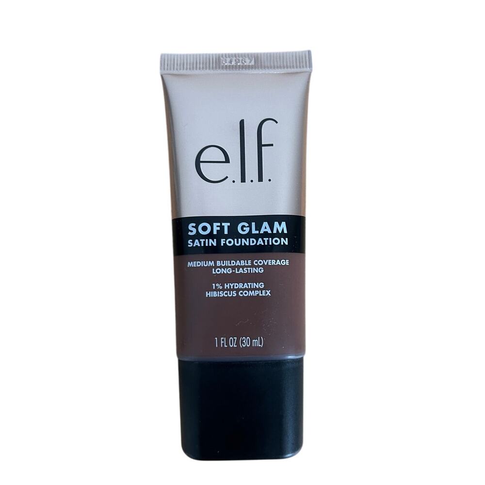 e.l.f. Soft Glam Satin Foundation, Medium Coverage #62, Rich Warm NEW